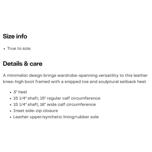 Vince Camuto Brown Tall Suede Leather Heeled Boots Pointy Toe Wide Calf Size 8.5 - Picture 10 of 10